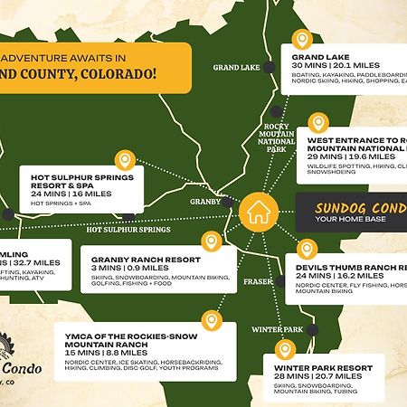 Sundog Condo In Granby Ranch מראה חיצוני תמונה